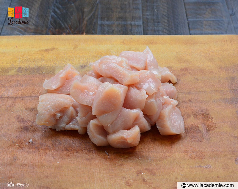 Cut Chicken Breasts