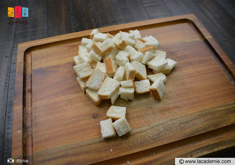 Cut The Bread Into Cubes