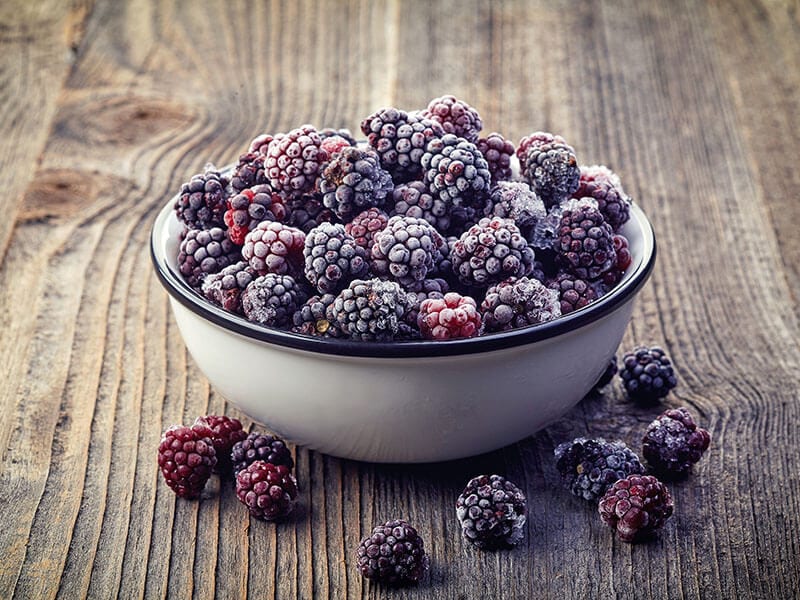 Frozen Blackberries