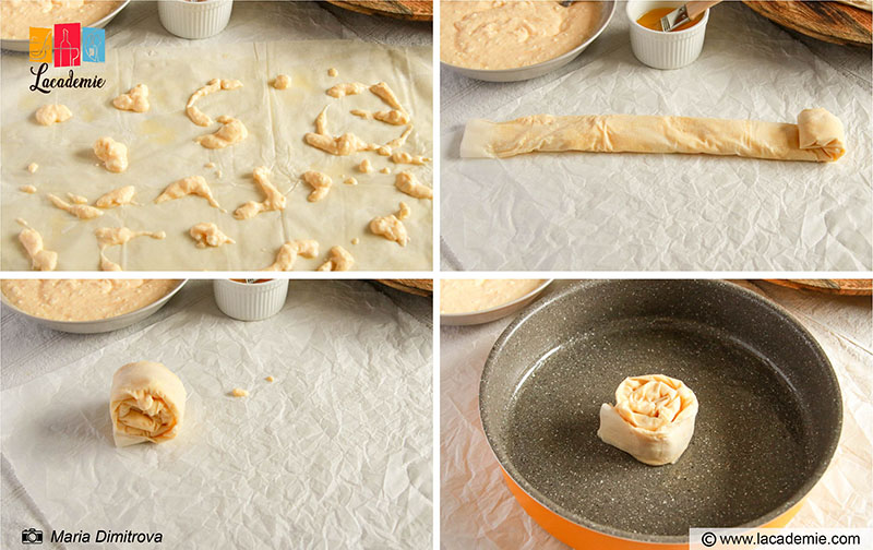 Pastry Sheets And Roll Them