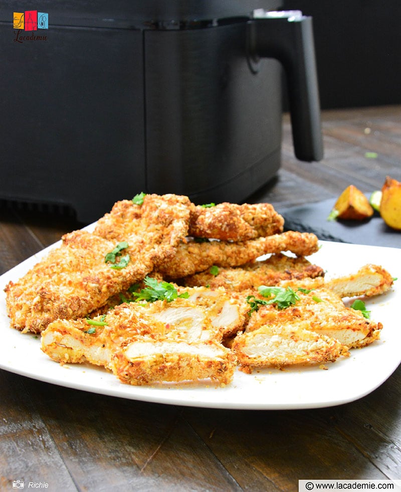 Serving The Cutlets With Different Dipping Sauces