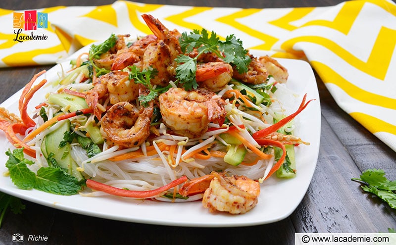 Vietnamese Noodle Salad With Shrimp