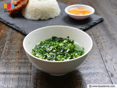 Vietnamese Scallions Oil Garnish Recipe