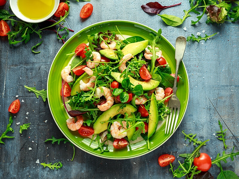 Avocado Salad With Herbs