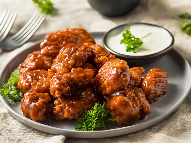 Barbecue Boneless Chicken Wings