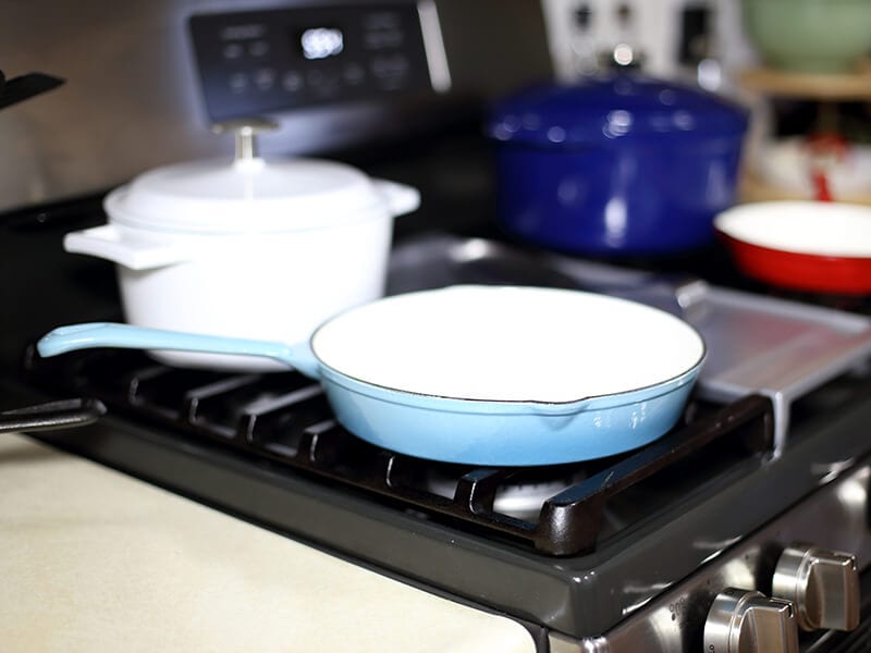 Cast Iron On The Stove