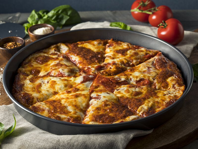 Cheese Pan Pizza