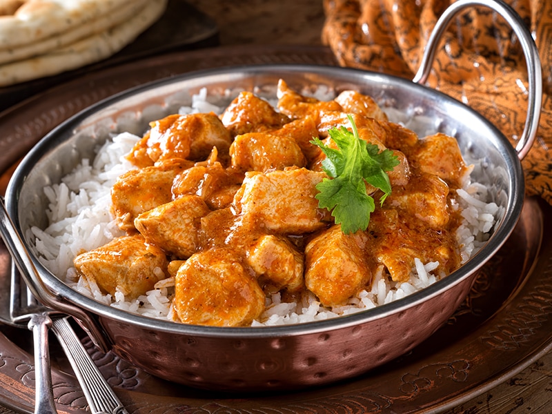 Chicken Korma And Rice