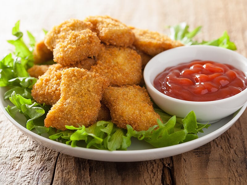 Chicken Nuggets Ketchup