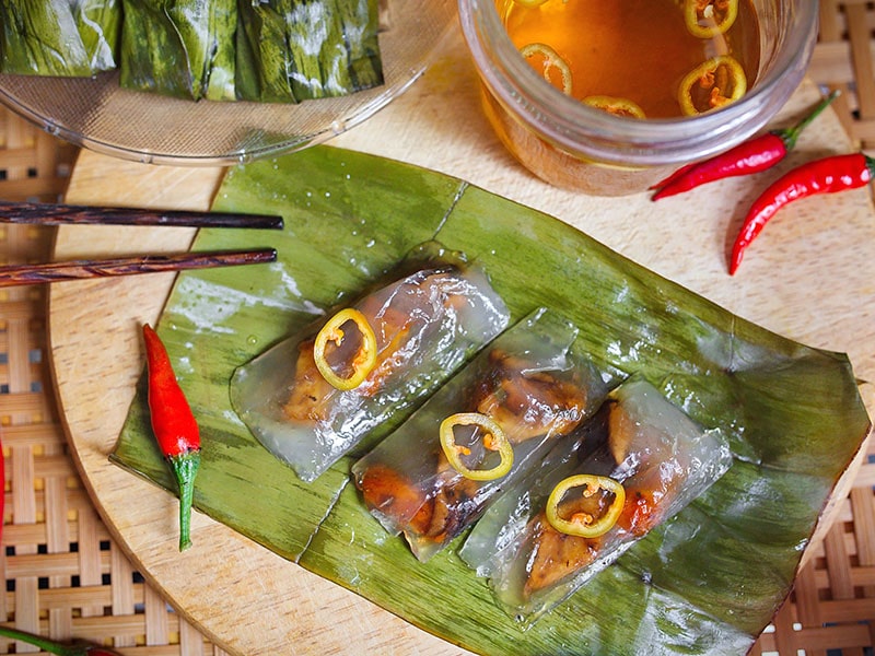 Clear Steamed Tapioca Dumplings