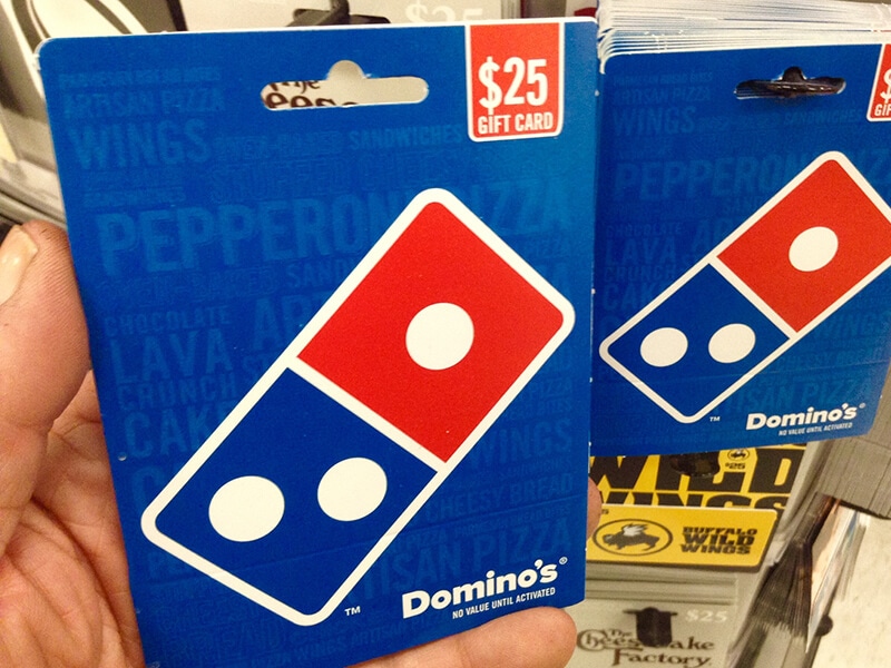 Domino Pizza Gift Card