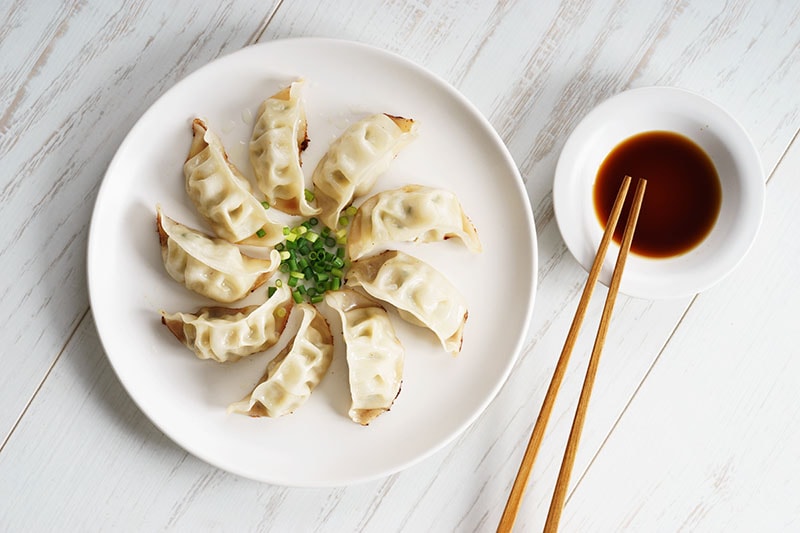 Dumplings Snack Soy