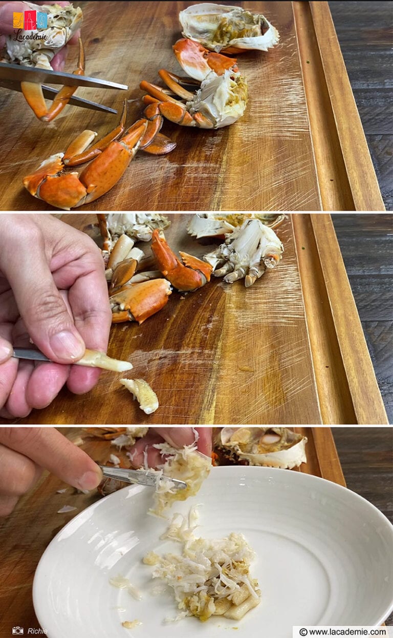 Extract Meat From The Crab