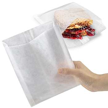 Fit Meal Prep Glassine Wax Paper Sandwich Bags