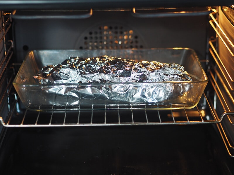 Food Covered With Foil