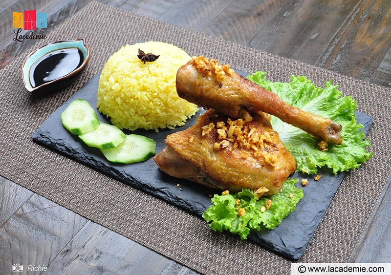 Fried Chicken With Rice Recipe