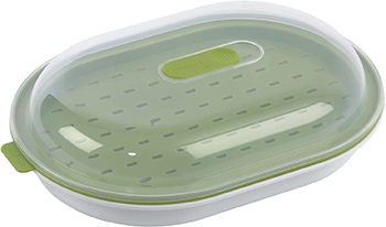 Goodcook BPA Free Plastic Microwave Steamer