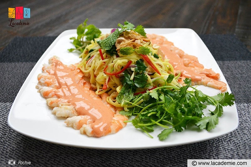 Green Mango Salad And Shrimp