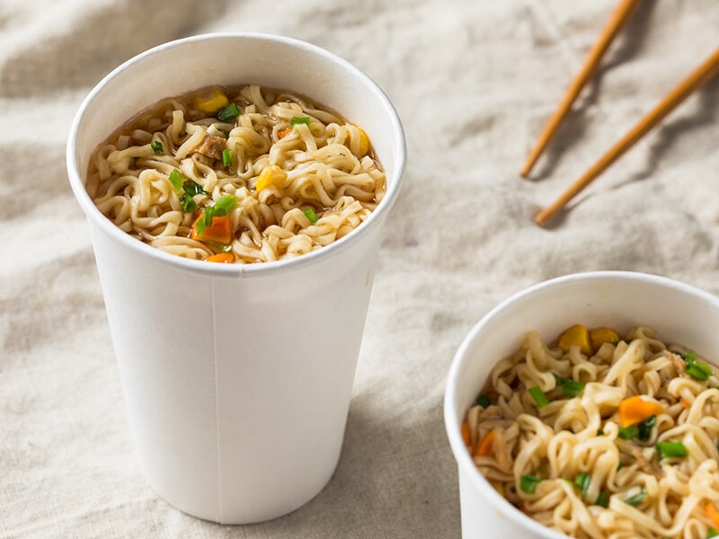 Instant Ramen Noodles Cup