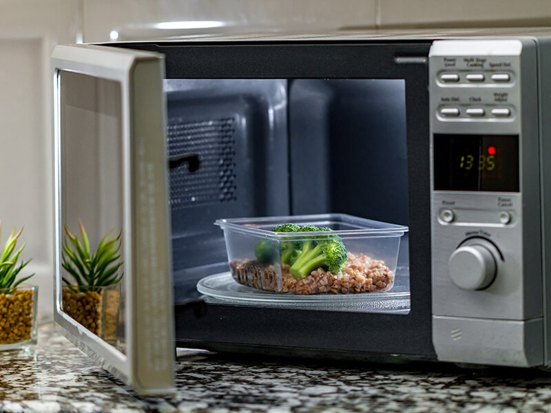 Microwave Oven Heat Food