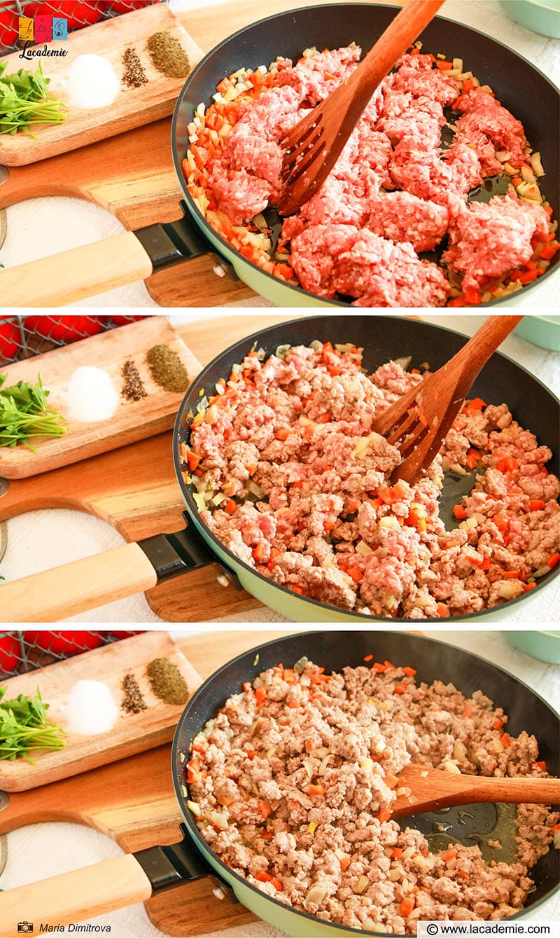 Minced Meat To The Pan