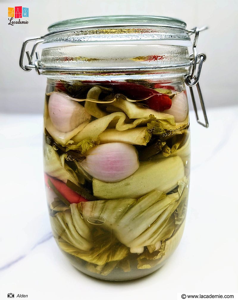 Pickled Mustard Greens