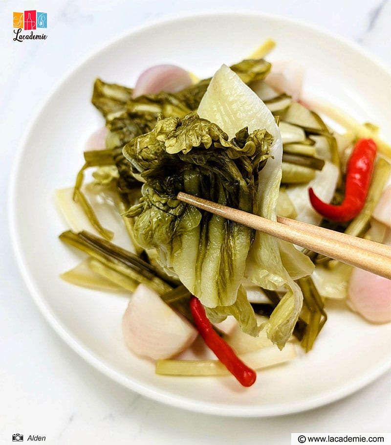 Vietnamese Pickled Mustard Greens Dưa Cải Chua - Beyond Sweet and Savory