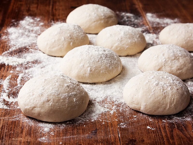 Pizza Dough And Flour