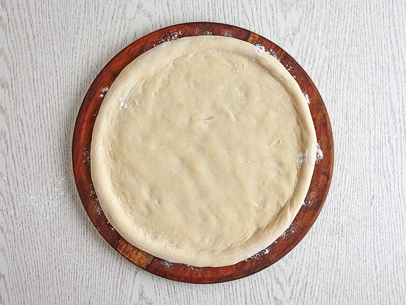 Pizza Dough In Board