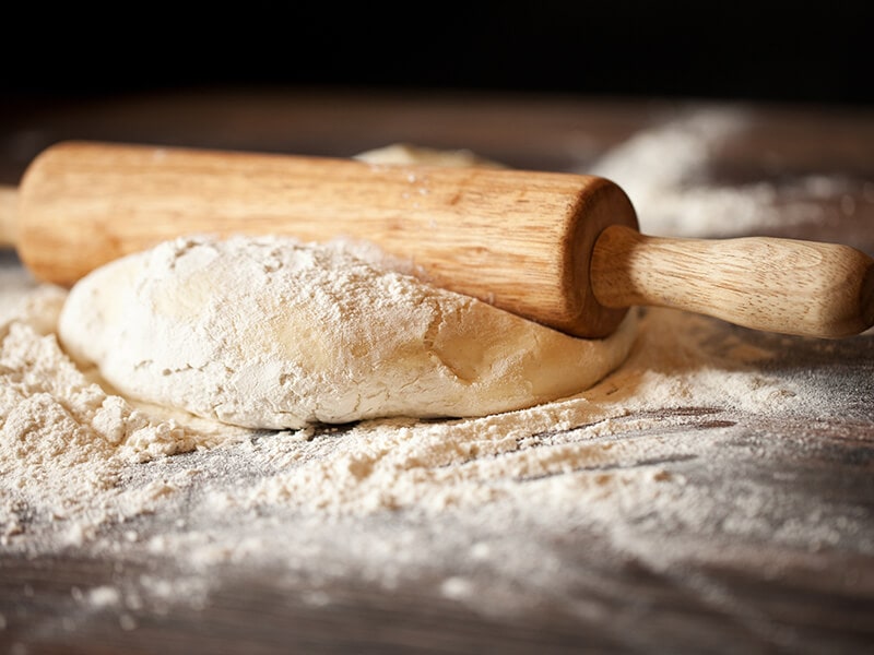 Pizza-dough In Table