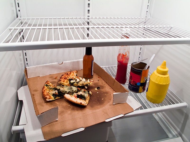 Pizza In The Fridge