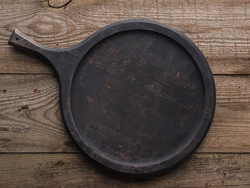 Pizza Pan On Table