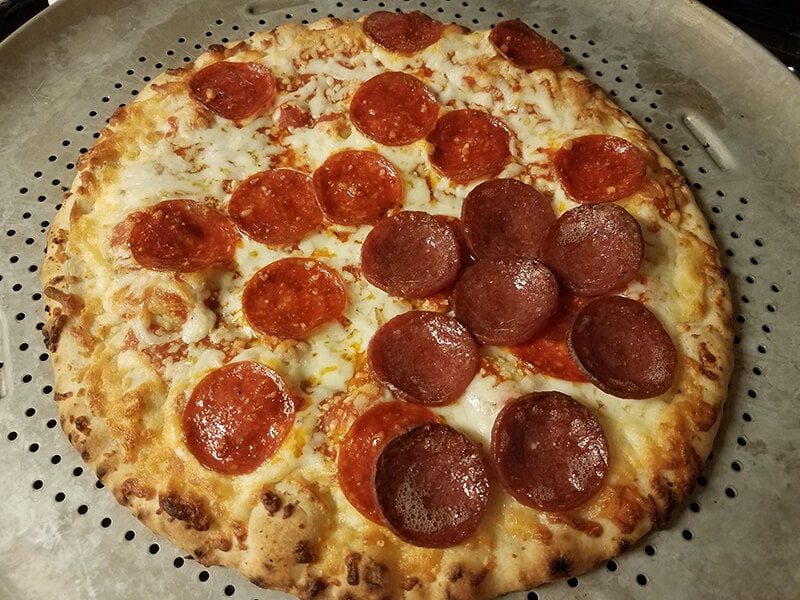 Pizza Two Types Meat