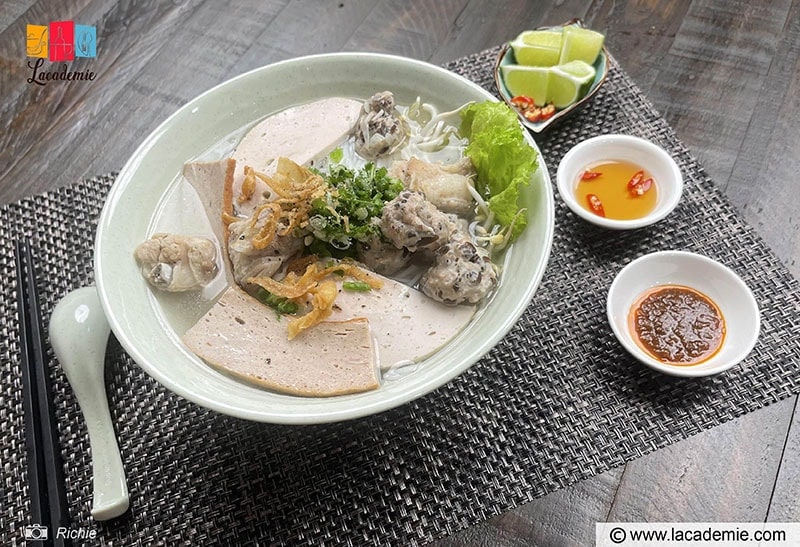 Pork Ball Noodle Soup Vietnam