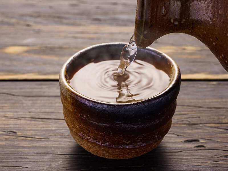 Pouring Rice Wine