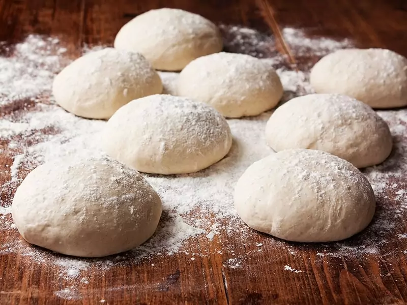 Preparing Pizza Dough