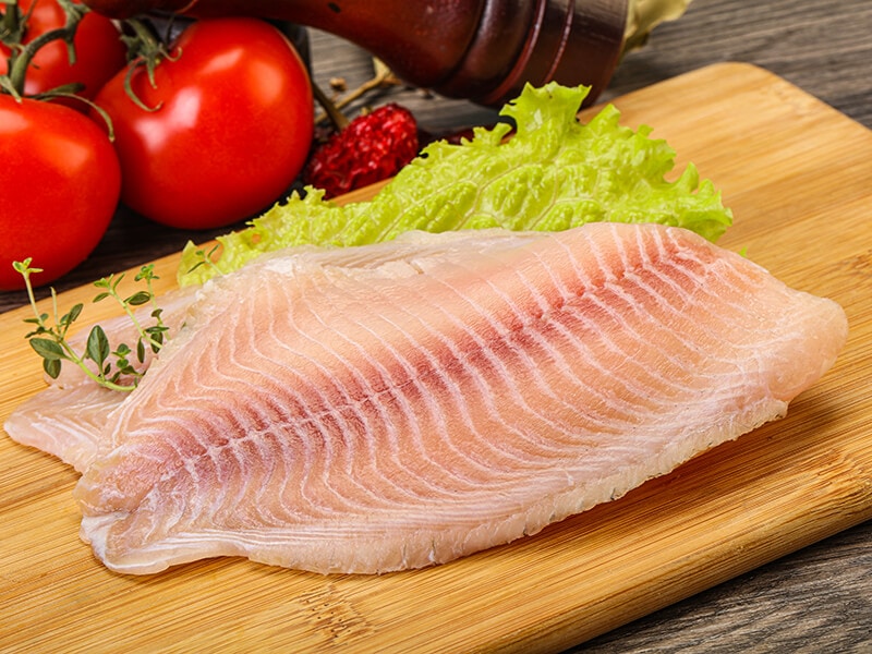 Raw Tilapia Fish Fillet