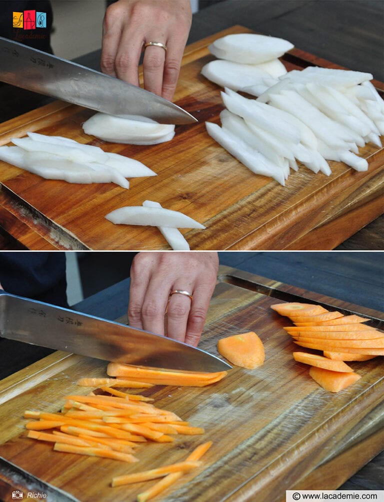 Vietnamese Pickled Carrots And Daikon (Đồ Chua)