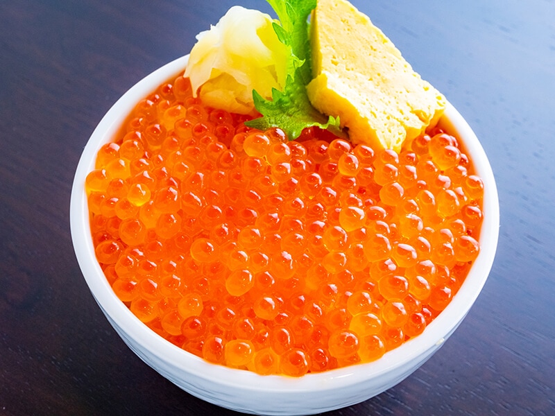 Salmon Roe Rice Bowl