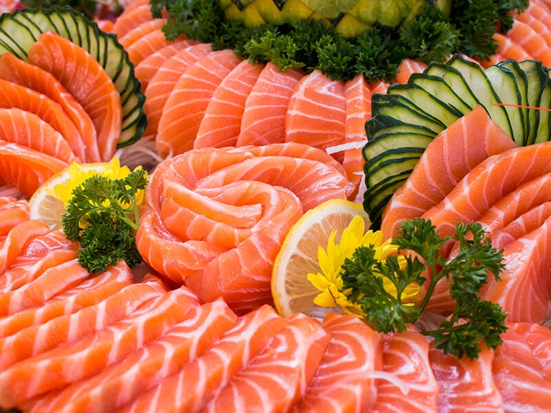 Salmon Sashimi