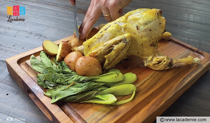 Steamed Chicken With Coarse Salt Recipes