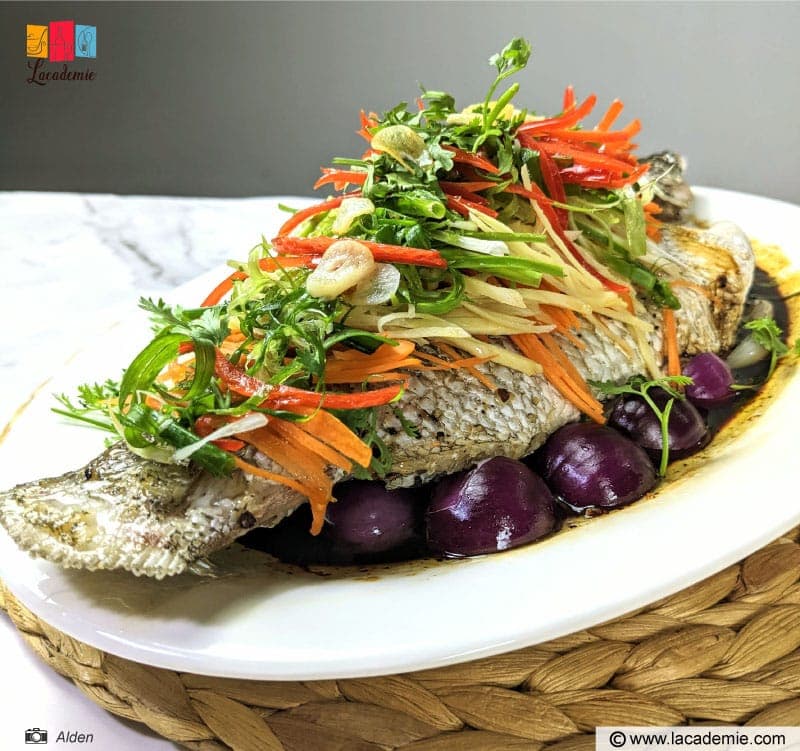 Steamed Fish With Ginger