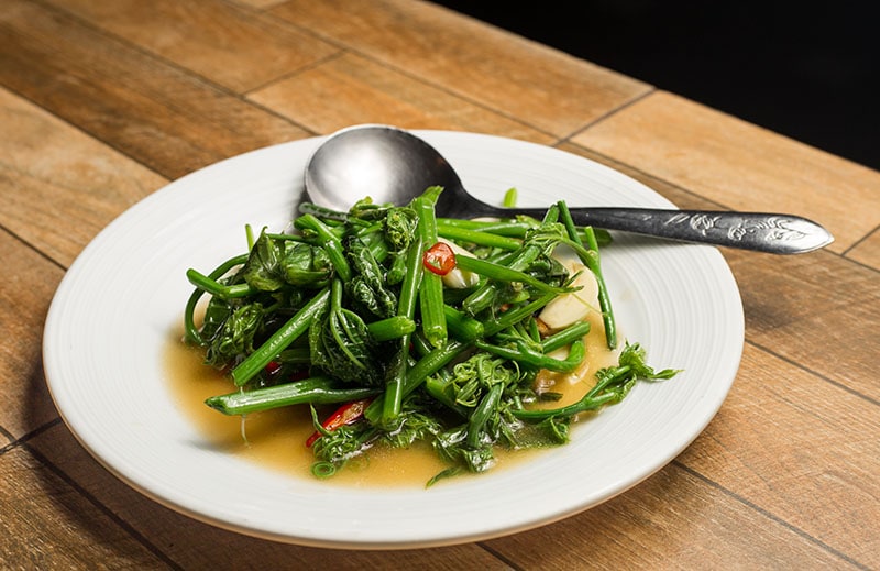 Stir Fried Water Spinach