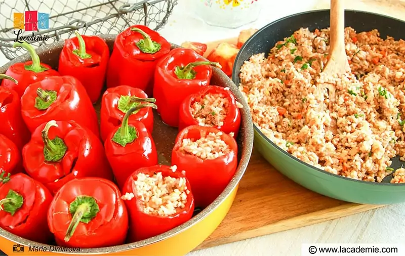 Stuff The Peppers With The Filling