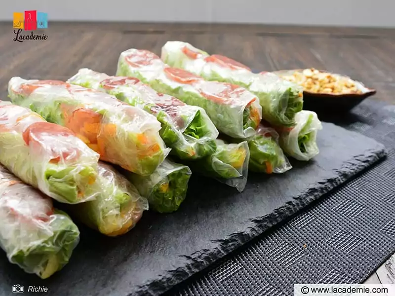 Vietnamese Spring Rolls Recipe (Bò Pía - Popiah Recipe)