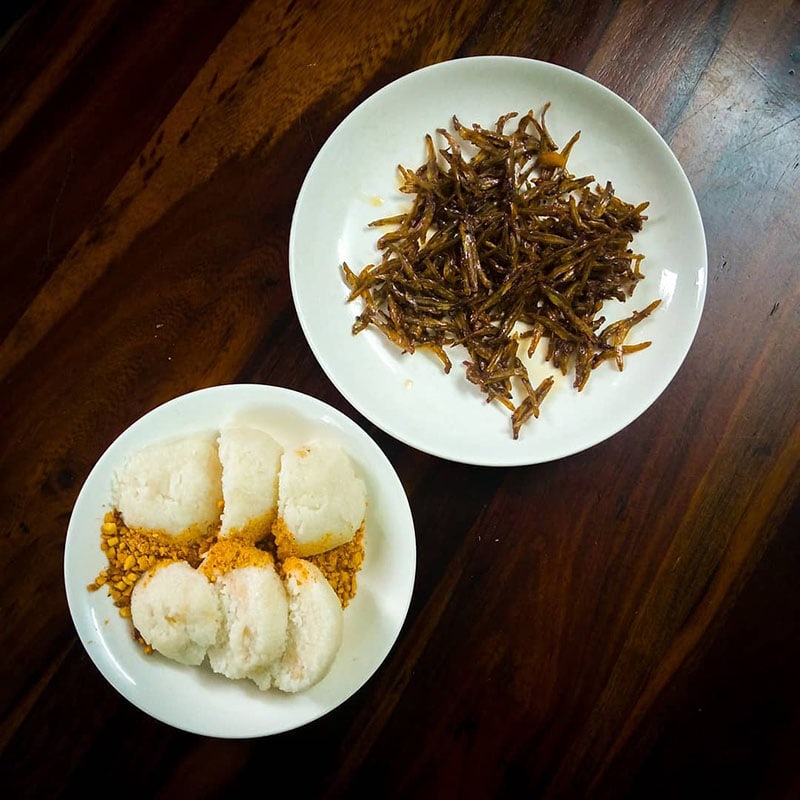 Vietnamese Squeezed Rice Ball