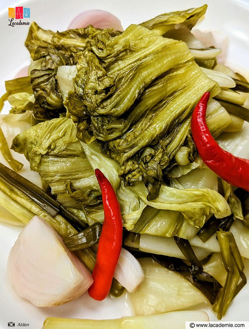 Vietnamese Pickled Mustard Greens - Dưa Chua Recipe