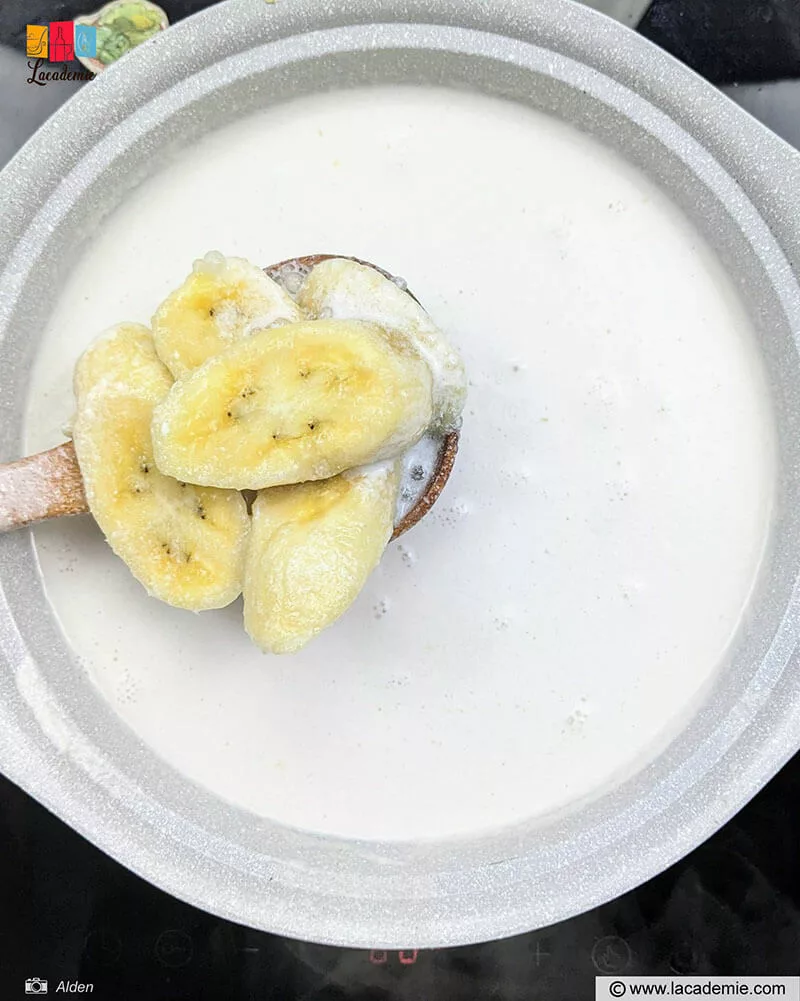 Add The Banana Slices
