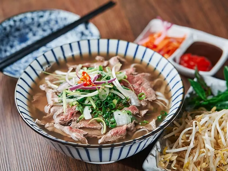 Beef Pho Vietnam Food