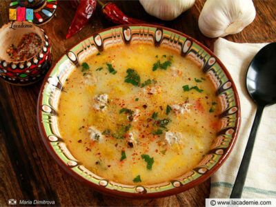 Bulgarian Meatball Soup Supa Topcheta